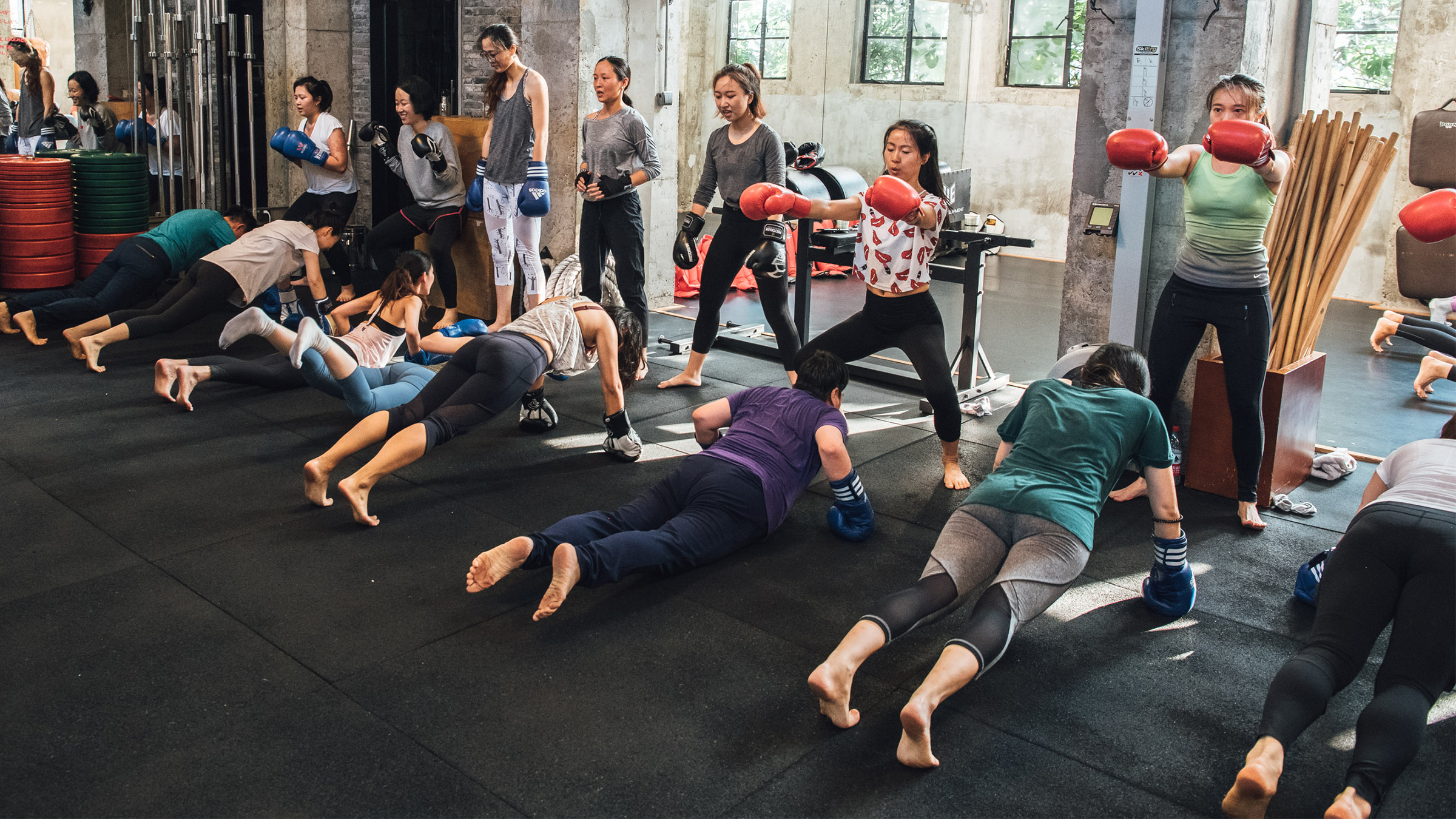 At Aboro Academy, the physical rigors of boxing training teach women to tap into their own strength