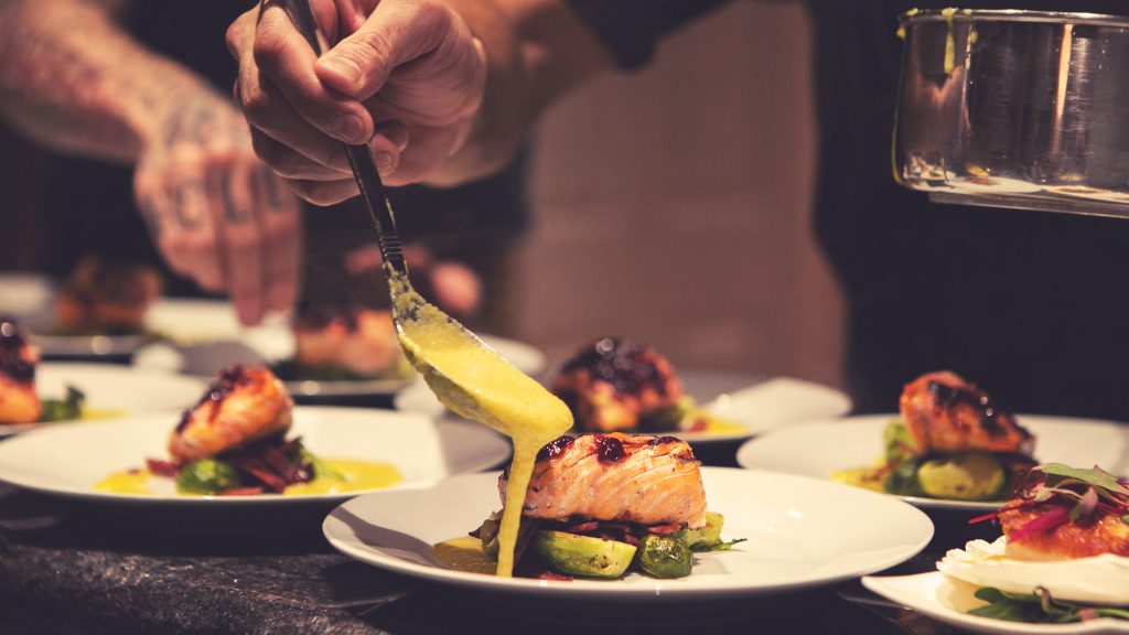 Photo of food being prepared