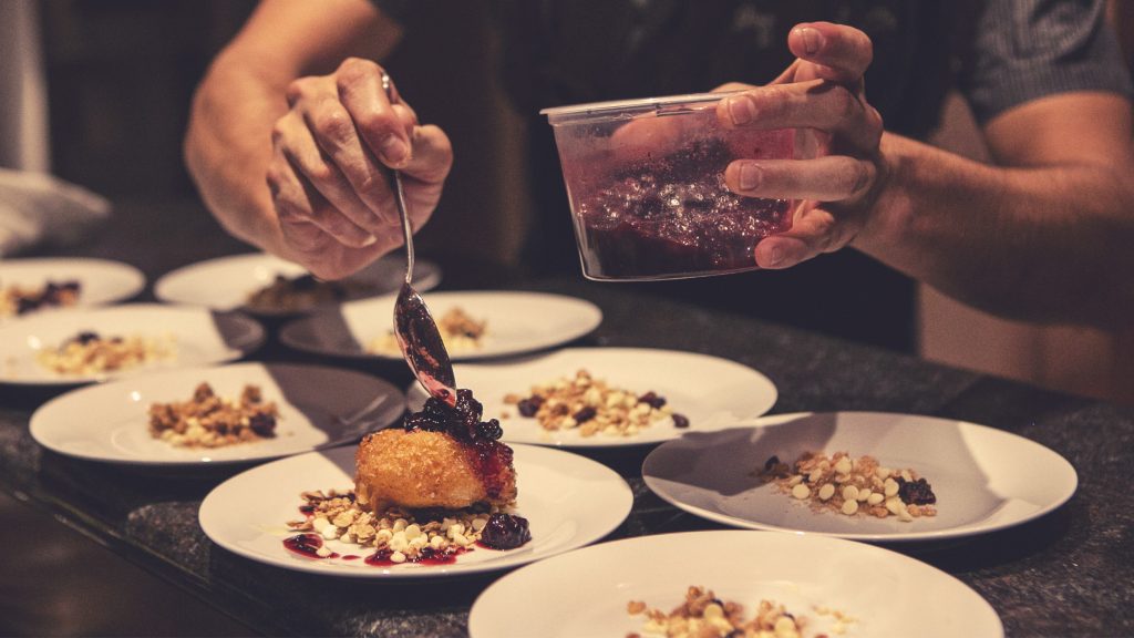 Photo of food being prepared