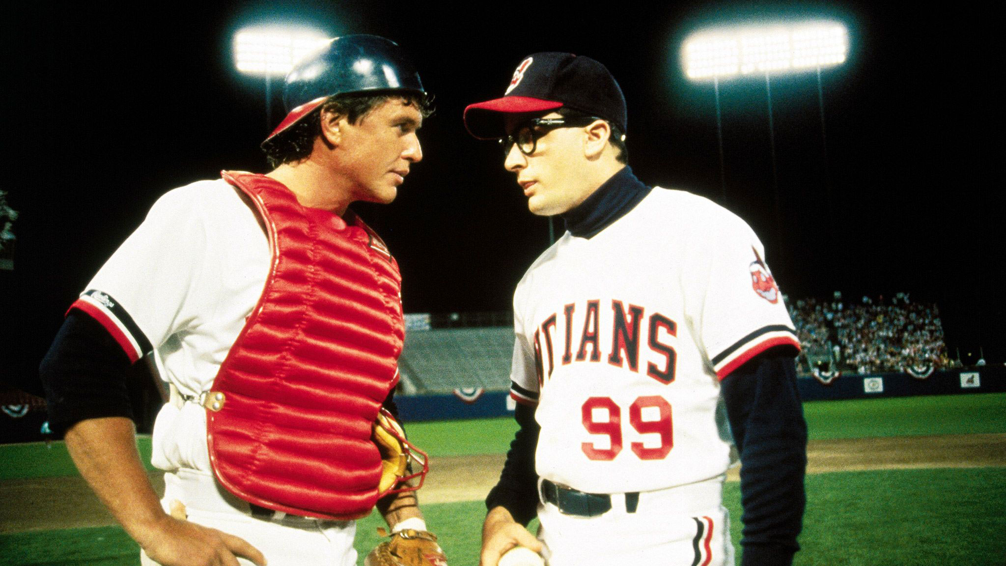 Tom Berenger and Charlie Sheen - Major League